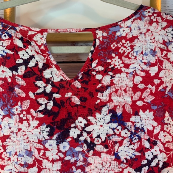 🍀Lucky Brand🍀Floral long shirt Sz:XS - Picture 6 of 7